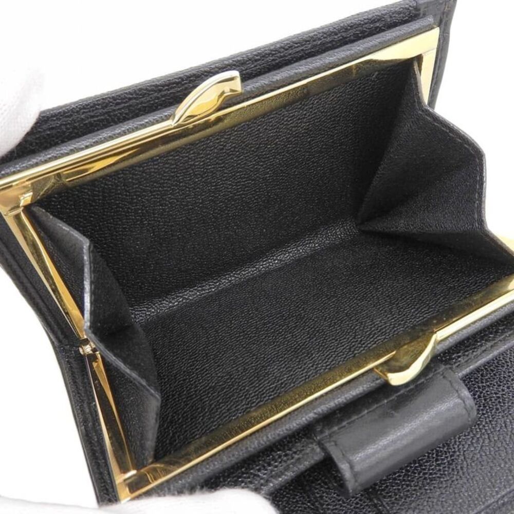 Bulgari Black Leather Wallet (Pre-Owned) - Picture 3 of 8